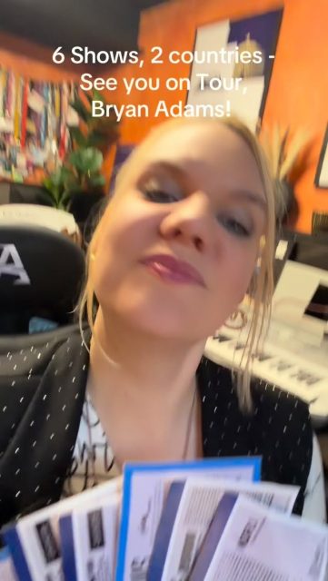 It’s official: 6 shows, 2 countries. 🎸 The road to October 2026 starts today.
I’m already in full prep mode—practicing some lyrics and channeling all that energy into my own new music. Can you hear the ‚Heat of the Night‘ rising? 🔥
Who else secured their tickets today? Let’s get ready!

@bryanadams @keithscott99 @patsteward 
#bryanadams #vocalkinship #tour2026 #newmusic #heatofthenight