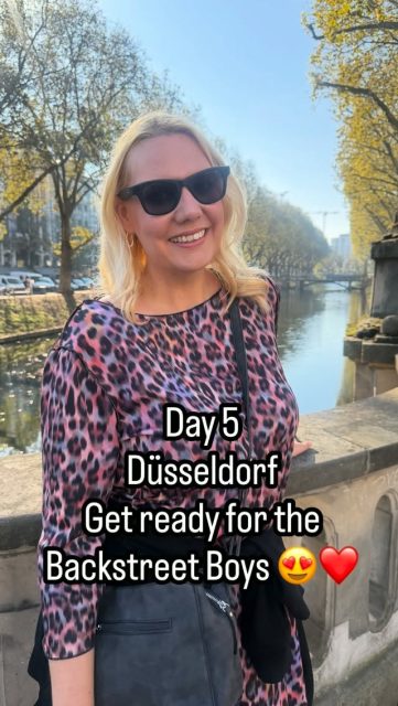 Day 5 on the road and Düsseldorf is serving pure nostalgia! 🛍️✨ 

Stopped by the official Backstreet Boys Pop-up Store today to gear up for tonight’s show—the energy in the city is unbelievable! Getting ready to sing my heart out to all the iconic 90s classics tonight! Who else is going to the concert? 🎤🔥 

— Kat Madleine | ONE OF YOU 🌸 
Fan. Musicologist. Artist. Writing what comes next. 

#KatMadleine #BackstreetBoys #Düsseldorf #90sNostalgia #TourLife BSBArmy oneofyou