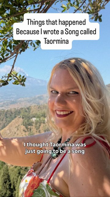 Things that Changed because of my Song Taormina 

- Started learning Italian 
- Mapped out all the places in Italy I want to visit next 
- Rebuilt my daily routine with genuine self-care and strict boundaries — no more endless late-night work
- Healed my heart from unrealistic expectations and reclaimed my own inner peace
- Discovered that letting go creates room for my best music yet
- Shifted my focus back to what truly matters: my passion, my energy, and my health

— Kat Madleine | The Voice of 90s Revival 🌸
Musicologist & Producer redefining the sound of resilience.

#KatMadleine #ModernVintageRock #IndependentArtist #VocalKinship #italy